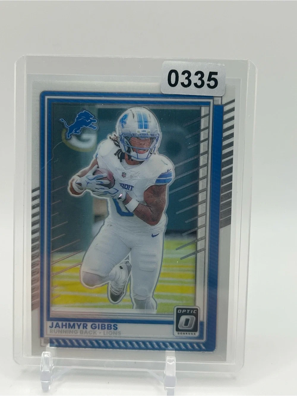 Jahmyr Gibbs Detroit Lions Football Trading Card 🏈